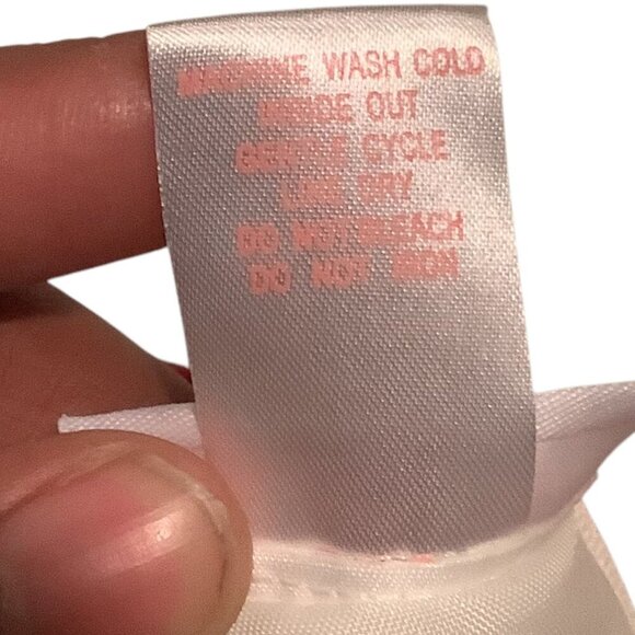 Bonnie Baby Dress White & Red Floral Embroidered Bow Back Size 3/6M - Picture 5 of 13